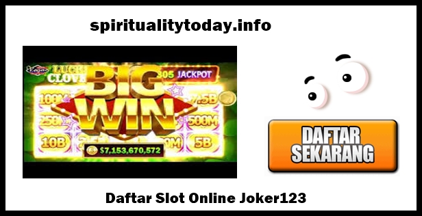Daftar Slot Online Joker123